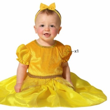 Bigbuy Carnival Маскарадные костюмы для младенцев Принцесса Позолоченный