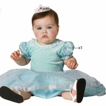 Bigbuy Carnival Маскарадные костюмы для младенцев Принцесса Синий
