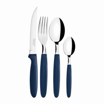 Cutlery Tramontina Ipanema Dark blue Stainless steel 25 Pieces