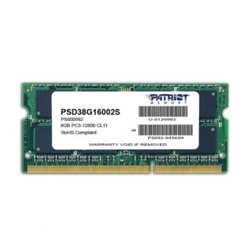 Память RAM Patriot Memory 8GB PC3-12800 CL11 8 Гб