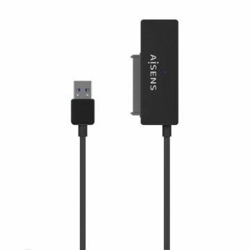 Cietā Diska Adapteris no USB uz SATA Aisens ASE-35A01B USB Melns USB-A USB 3.2