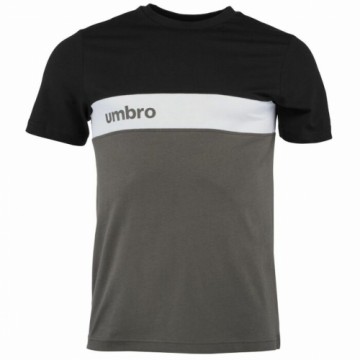 Vīriešu Krekls ar Īsām Piedurknēm Umbro SPORTWEAR 66211U LT8 Melns