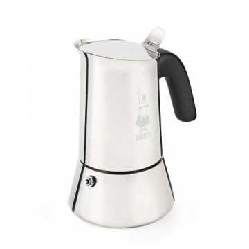 Итальянская Kофеварка Bialetti 0007254 4 Чашки Металл Нержавеющая сталь