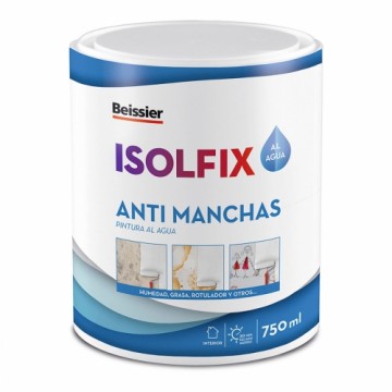 Acrylic paint Beissier 70249-012 Isolfix Anti-stain White 750 ml