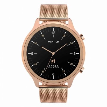 Garett Smartwatch Garett Veronica Gold Steel Sieviešu viedpulkstenis IPS / Bluetooth 5.1 / IP67 / GPS / SMS