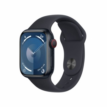 AppleWatch S9 Aluminium Cellular 41mm Mitternacht MRHR3QF/A (Sportarmband Mitternacht ) S/M