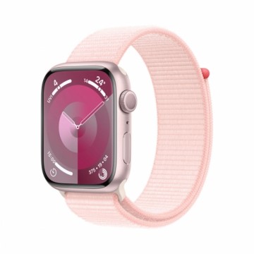 AppleWatch S9 Aluminium 45mm Rosé MR9J3QF/A (Sport Loop hellrosa)