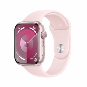 AppleWatch S9 Aluminium 45mm Rosé MR9G3QF/A (Sportarmband hellrosa) S/M