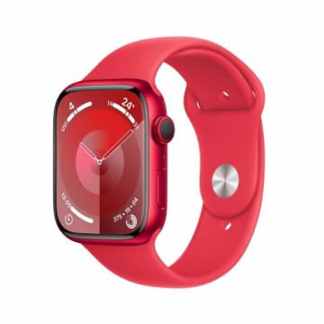 AppleWatch S9 Aluminium Cellular 45mm Rot MRYG3QF/A (Sportarmband rot) M/L