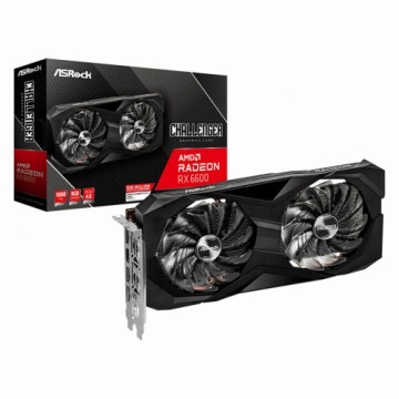 Графическая карта ASRock Challenger RX6600 8 GB GDDR6 AMD AMD Radeon RX 6600 8 GB RAM