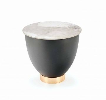 Halmar CECILIA_S coffee table, marble / grey / gold