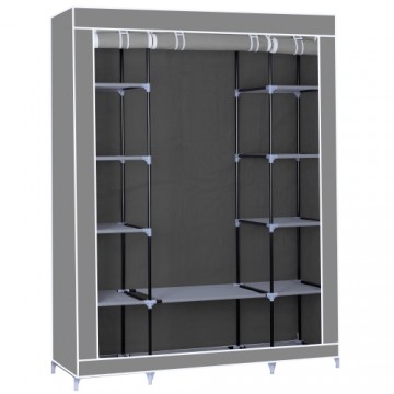 Herzberg Home & Living Herzberg HG-8009: Storage Wardrobe - Large Gray