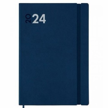 Diary Finocam Dynamic Mara 2024 Blue 16,5 x 24 cm