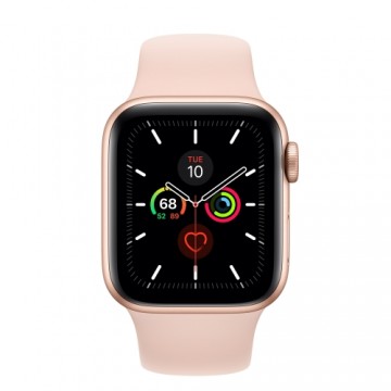 Apple Watch Series 5 40mm Aluminium GPS+Cellular - Gold (Atjaunināts, stāvoklis Ļoti labi)