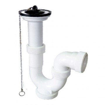 Bigbuy Tools Washbasin Siphon Ø 40 a Ø 32mm