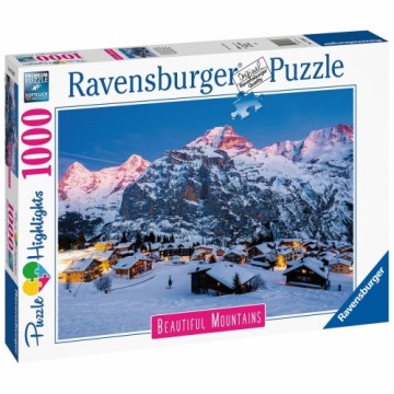 Головоломка Ravensburger 17316 The Bernese Oberland - Switzerland 1000 Предметы