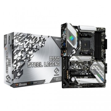 Mātesplate ASRock B550 STEEL LEGEND AMD B550 AMD AMD AM4