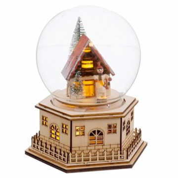 Bigbuy Christmas Ziemassvētku Nieciņš Dabisks Koks 15 x 13 x 17 cm