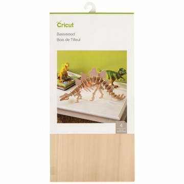 Wooden sheet for cutting plotters Cricut Basswood