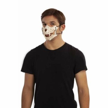 Half Mask My Other Me Predator Bone One size Skeleton Halloween