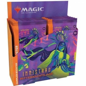 Wizards Of The Coast Magic: The Gathering - Innistrad: Mitternachtsjagd Sammler-Booster Display deutsch, Sammelkarten