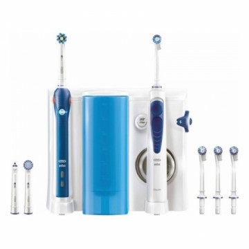 Elektriskā Zobu Suka + Dentālais Irigators Oral-B Zils (1 Daudzums)