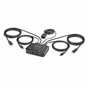 KVM slēdzis Startech C2-D46-UC2-CBL-KVM 1,2 m