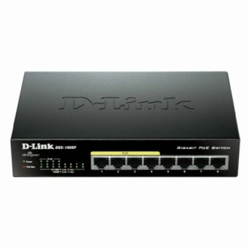 Slēdzis D-Link DGS-1008P/E 16 Gbps