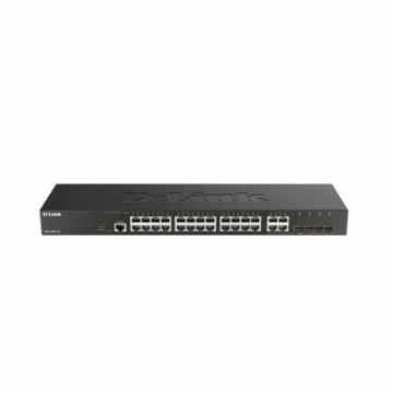 Переключатель D-Link DGS-2000-28          56 Gbps 10/100/1000 BASE-T x 24 Чёрный