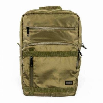 Portatīvā datora mugursoma Nilox MOCHILA 15.6 URBAN VERDE 15,6"