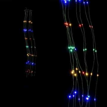 Bigbuy Christmas LED gaismu vītne Daudzkrāsains 5 W Ziemassvētki