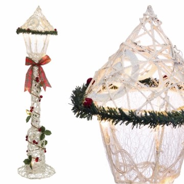 LED Lantern White Multicolour Christmas 16 x 16 x 71 cm