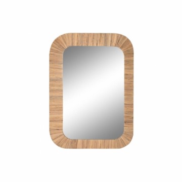 Настенное зеркало Home ESPRIT Коричневый Натуральный Ель Колониальный 70 x 3 x 100 cm