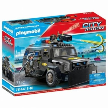 Rotaļu komplekts Playmobil Police car City Action Plastmasa