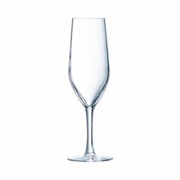 Glāžu Komplekts Chef&Sommelier Evidence Šampanietis Caurspīdīgs Stikls 160 ml (6 gb.)