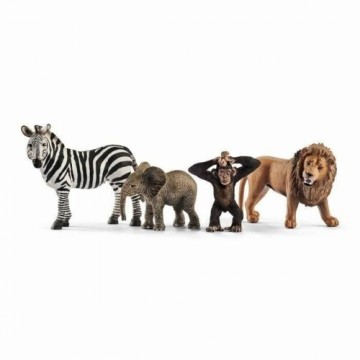 Dzīvnieku figūras Schleich 42387 Wild Life: Safari 4 Daudzums Plastmasa