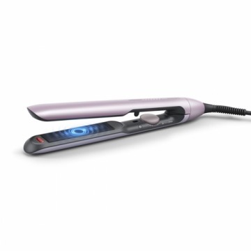 Birste Philips Plancha de pelo con tecnología ThermoShield Sudrabains Rozā