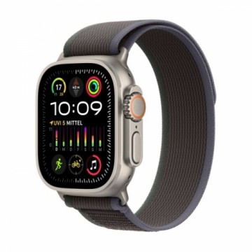 AppleWatch Ultra 2 Titanium Cellular 49mm S/M MRF53FD/A Trail Loop blau/schwarz