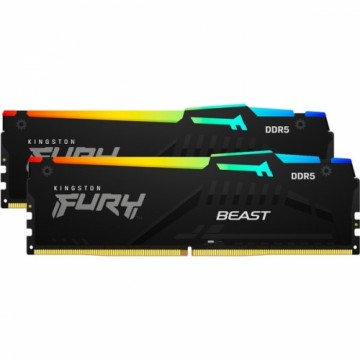 Kingston Fury DIMM 64 GB DDR5-4800 (2x 32 GB) Dual-Kit, Arbeitsspeicher