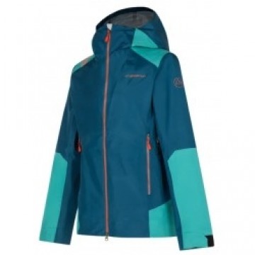 La Sportiva Jaka CROSSRIDGE EVO Shell Jkt W L Storm Blue/Lagoon