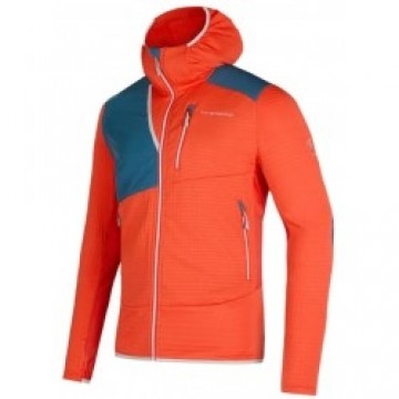 La Sportiva Alpine Tech Jaka LUCENDRO Thermal Hoody M XL Poppy/Storm Blue