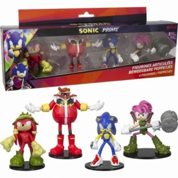 Savienotas Figūras Sonic Prime 4 Daudzums