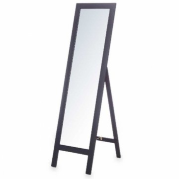 Gift Decor Brīvi stāvošs spogulis Melns Koks 40 x 145 x 40 cm