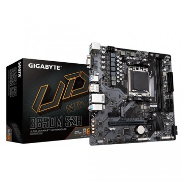 Mainboard|GIGABYTE|AMD B650|SAM5|Micro-ATX|Memory DDR5|Memory slots 2|1xPCI-Express 3.0 1x|1xPCI-Express 4.0 16x|1xM.2|1x15pin D-sub|1xHDMI|1xDisplayPort|4xUSB 2.0|2xUSB 3.2|1xPS/2|1xRJ45|3xAudio port|B650MS2H