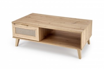 Halmar BORNEO LAW-1 coffee table, artisan oak / black