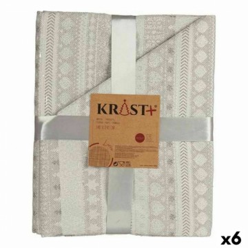 Krist+ galdauts Grecia Sudrabains 240 x 140 cm (6 gb.)