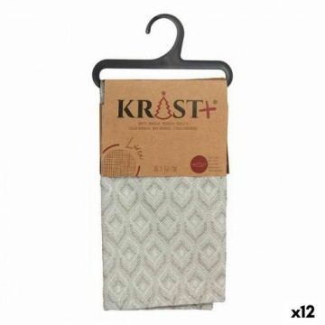 Krist+ Trauku paliktnis Rombs Sudrabains 50 x 35 cm (12 gb.)