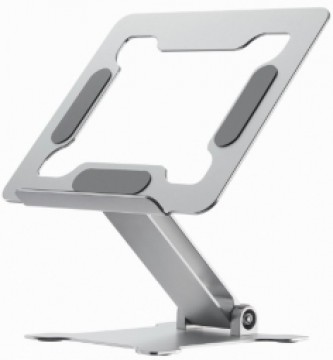 Klēpjdatora statīvs Gembird Height Adjustable Notebook Riser Stand Silver