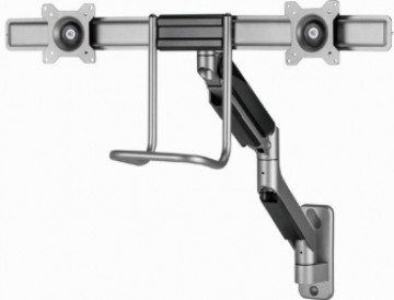 Monitora stiprinājums Gembird Desk Mounted Adjustable Wall 2-display Mounting Arm