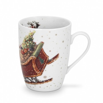 Fissman Krūze 360 ml Christmas (porcelāns)